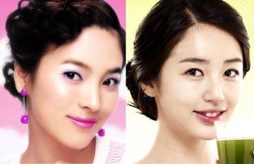 2位韩星发型PK 谁最甜美