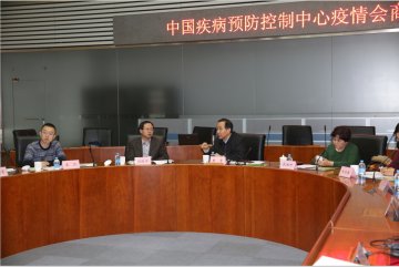 商务部援外司到我中心考察调研