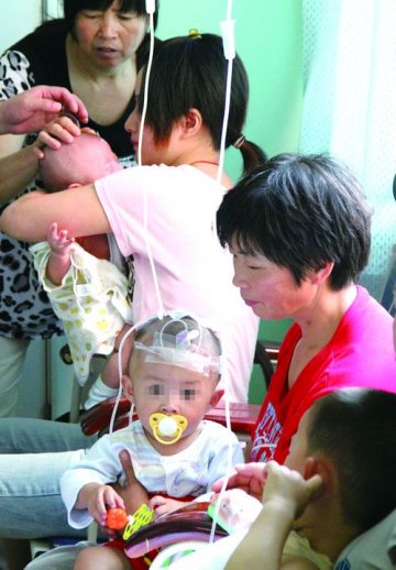 男婴用了十倍抗生素