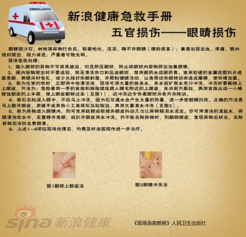 眼睛损伤急救处理