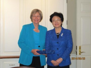 李斌主任访问哈佛大学