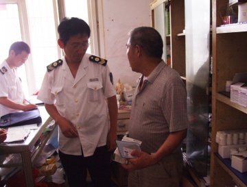合肥经开区卫监分所“打非”不辍 三伏天依然坚守