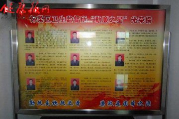 怀柔区卫生监督所开展“勤廉之星”评选活动