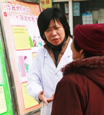 唐山市开展结核病防治宣传进学校进社区活动