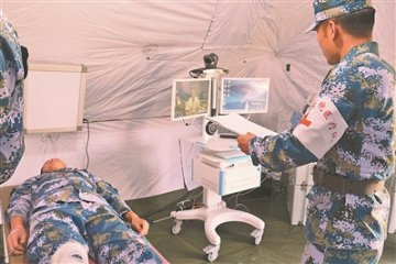 海战卫勤保障有了战场感知“千里眼”