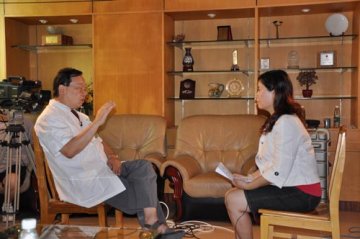 孙逸仙纪念医院刘尚礼教授参加广东电视台新闻频道健康面对面--名医有约访谈
