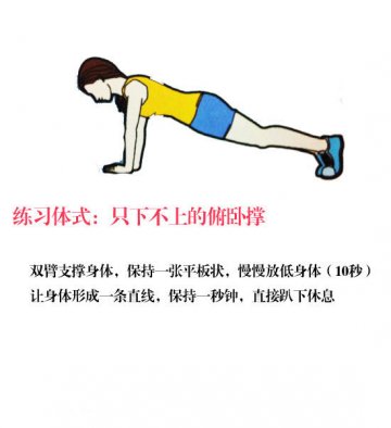 每天6分钟混合运动 快速减掉手臂赘肉