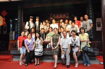 我校留学生在“同乐金陵”活动中绽放风采