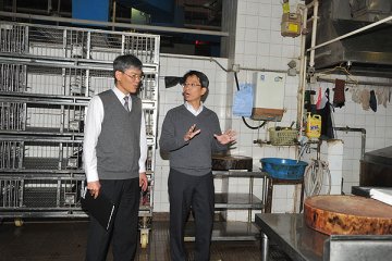 食环署加强清洁街市