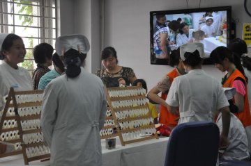 北京中医医院儿科三伏贴贴敷区
