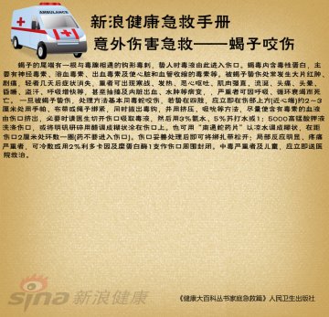 蝎子咬伤怎么办