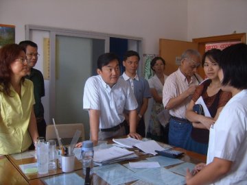 卫生部疾控局血防处与寄生虫病所领导和专家调研广西横县肝吸虫病防治工作