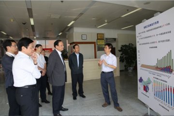 国家卫生计生委王国强副主任到中国疾控中心调研