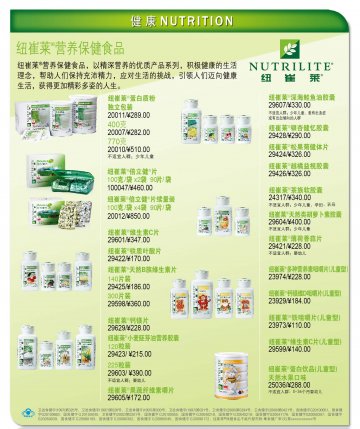 纽崔莱牌蛋白质粉等20个产品官方高清创意广告(粤食健广审(文)第2012070265号)
