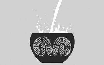 一杯牛奶强健一个大陆