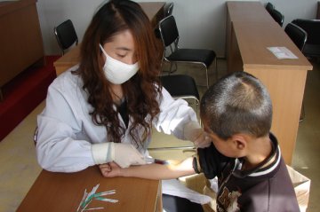 甘肃庄浪县永宁乡卫生院完善学生家庭档案