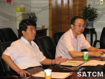 国家档案局档案行政执法检查组来国家中医药管理局进行执法检查