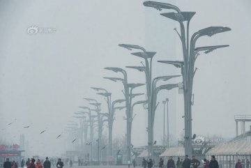重度雾霾下的北京