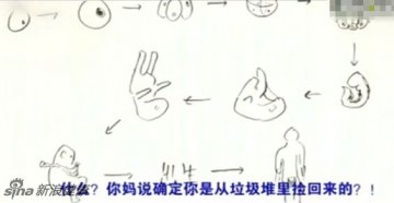 垃圾堆里捡来的