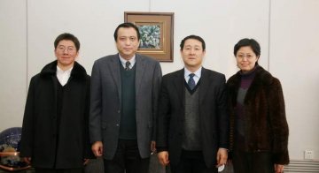 杨宝峰校长接见我国眼科领域“973”首席科学家葛坚教授