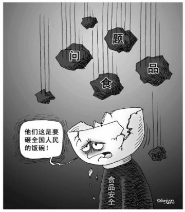 党报关注食品安全 称违法成本低让企业以身试法