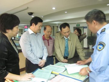 省食品药品监督管理局领导到郴州调研信用体系建设和行政审批工作