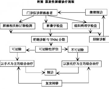 原发性肺癌临床诊疗流程