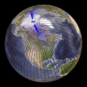 最新研究表明：地核磁场变化致北磁极向俄罗斯方向移动