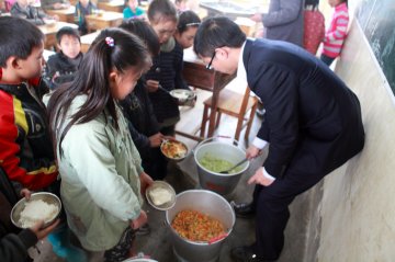 九阳希望厨房志愿者风采