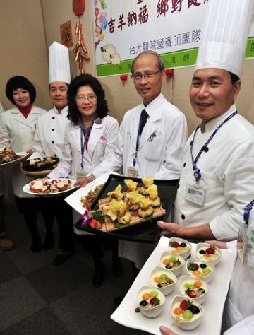 台大医院推出素食健康年菜