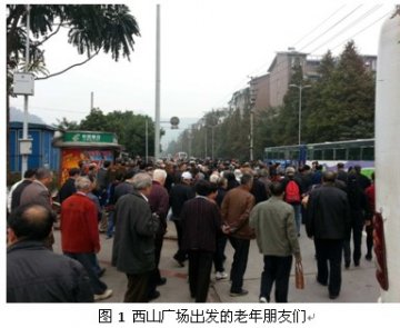 南充爱尔麦格眼科医院协办“首届南充老年人万人登山活动”
