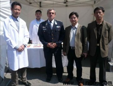 匈牙利中医药学会“五一”节举行义诊活动