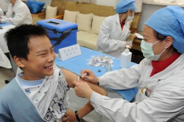 京籍老幼免费接种疫苗