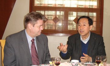 世界卫生组织新任驻华代表韩卓升博士拜会我中心领导