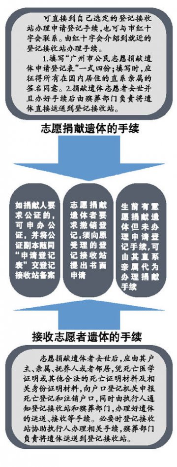 广州红十字会称考虑给遗体捐赠者临终关怀经费