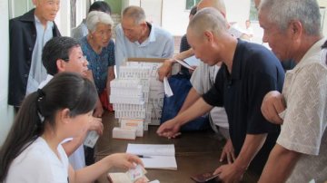 为老复员军人免费发放药品