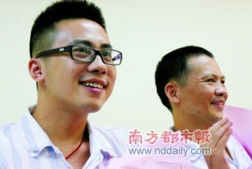 大四学生为患肝癌父亲捐出57%肝脏