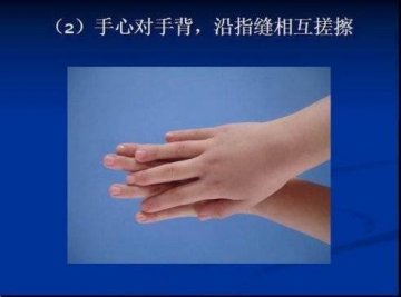 正确洗手6步骤