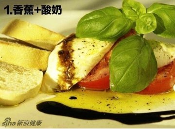 香蕉+牛奶