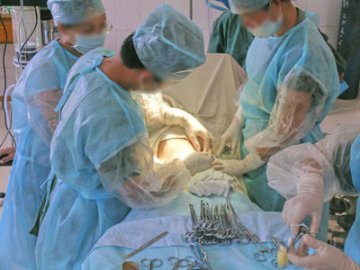 实拍剖腹产全过程