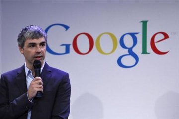 谷歌CEO佩奇发表讲话 失声病征或已痊愈