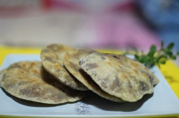 红糖芝麻饼
