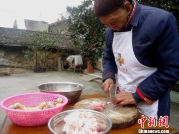 四川彭山一百岁老人心脏功能如同中年
