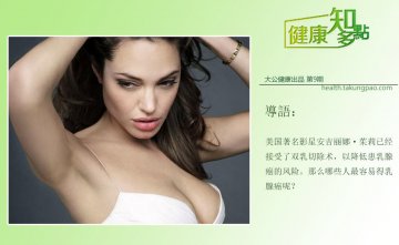 健康知多点：什么样的人容易得乳腺癌
