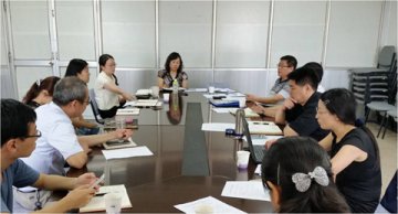 中国疾控中心教育培训处与CFETP领导来慢病中心进行调研