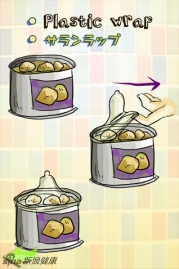 安全套可以用来保鲜~