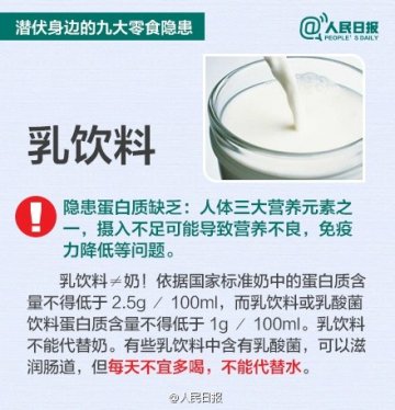 小心零食中潜伏的隐患