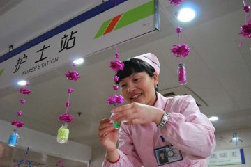 春节快讯：淮安市妇幼保健院：巧手扮我家，温馨过大年