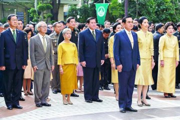 泰王接受胆囊摘除手术