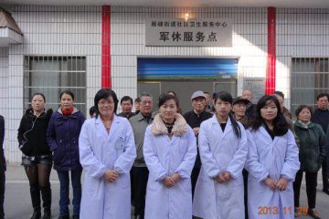 衡阳市巷荫岭军休所引进社区医疗资源服务军休干部